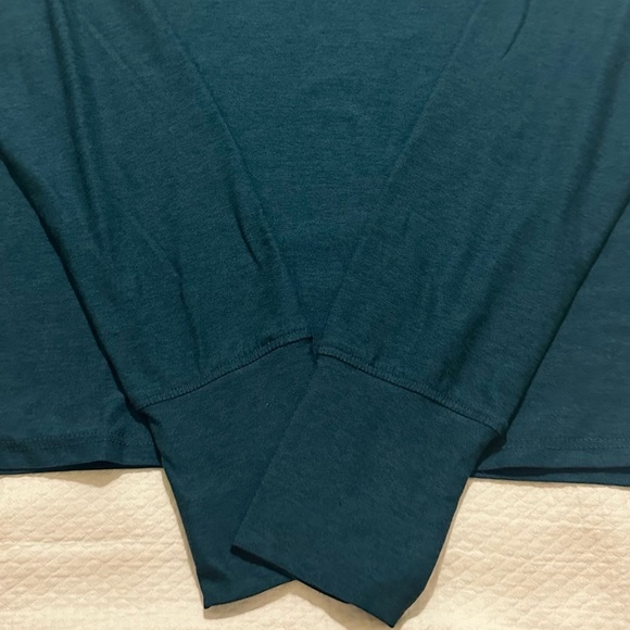 Beyond Yoga Featherweight Daydreamer Pullover - Blue Gem Heather SMALL - Picture 3 of 6